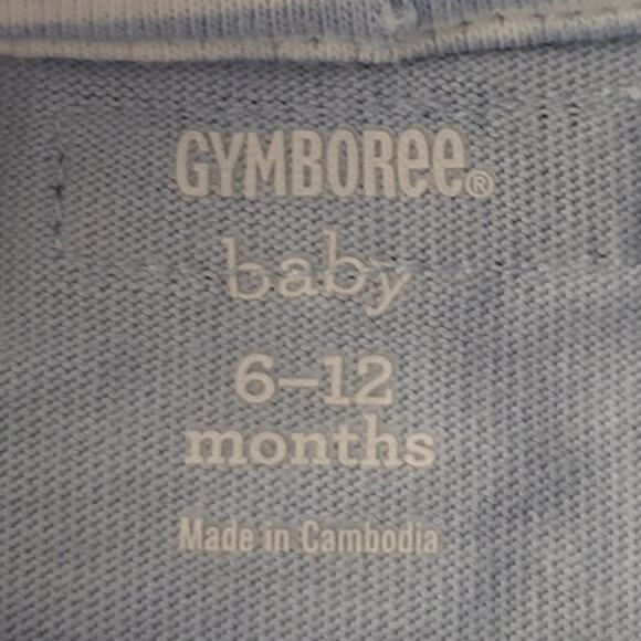 Gymboree x Peter Rabbit NEW Blue SOMEBUNNY LOVES ME One-Piece Romper 6-12 Months - Picture 8 of 10